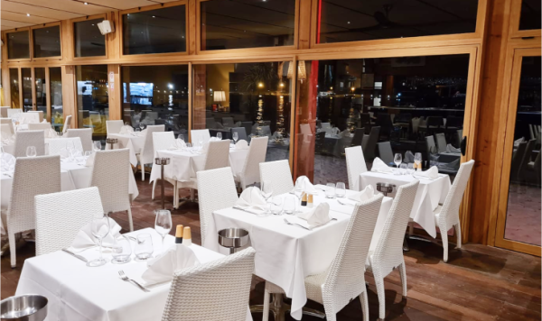 Le restaurant - A Siesta - Ile-Rousse - Restaurant bord de mer Ile Rousse